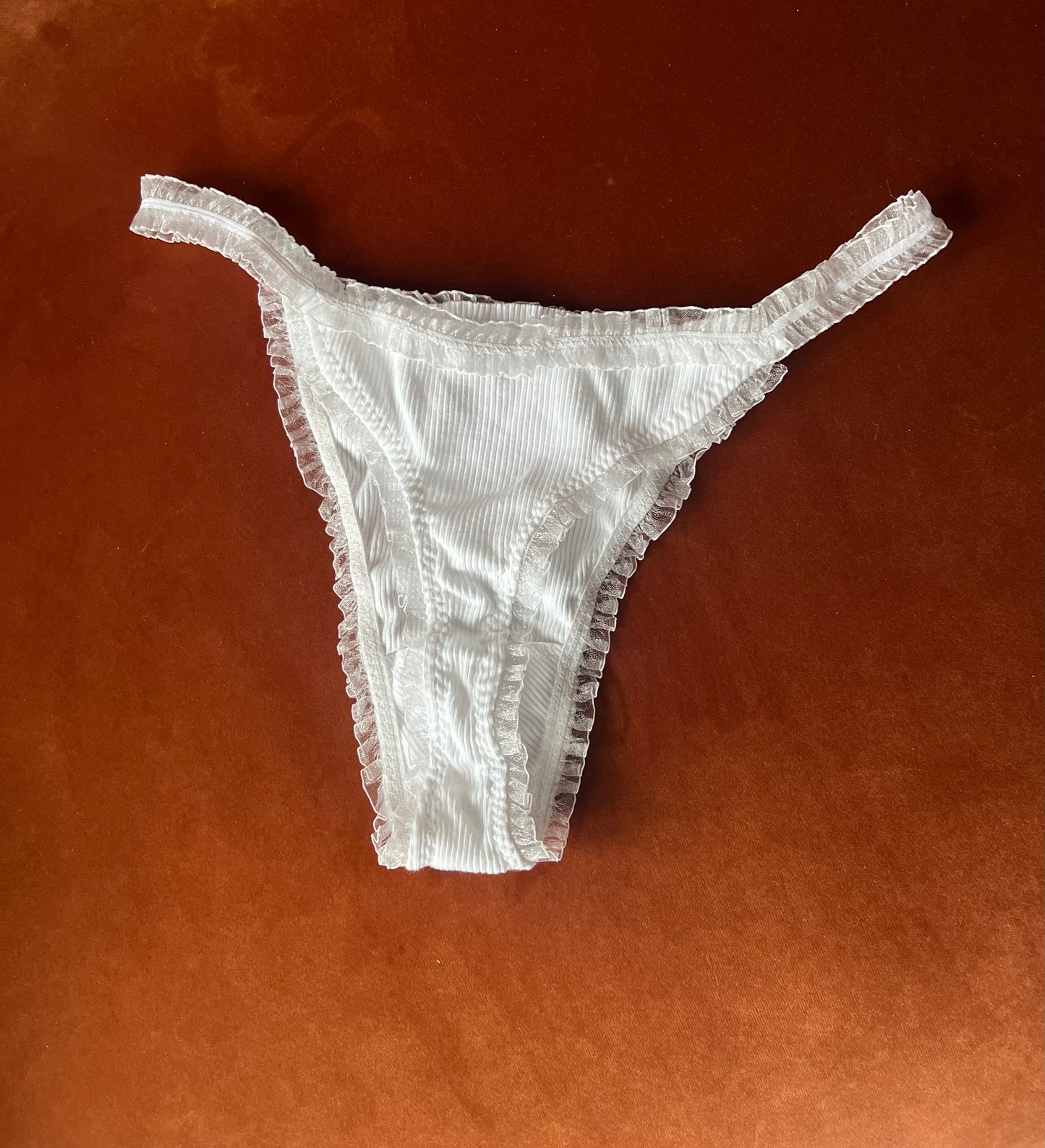 White Rib - Lillie Knicker - Sample Sale