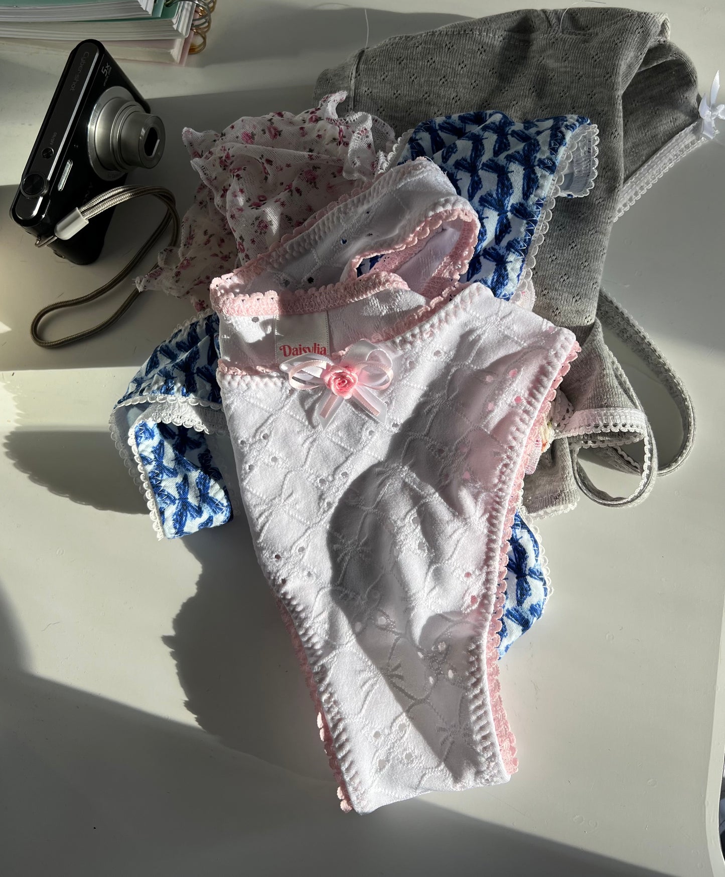 White Eyelet - Gracie Knicker