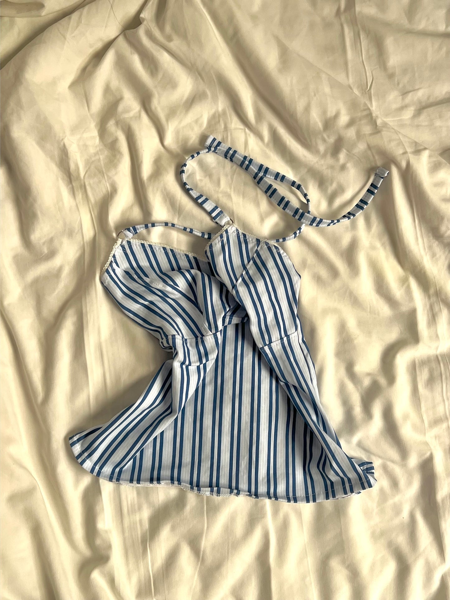 Blueberry Breeze - Arabella Halter Top