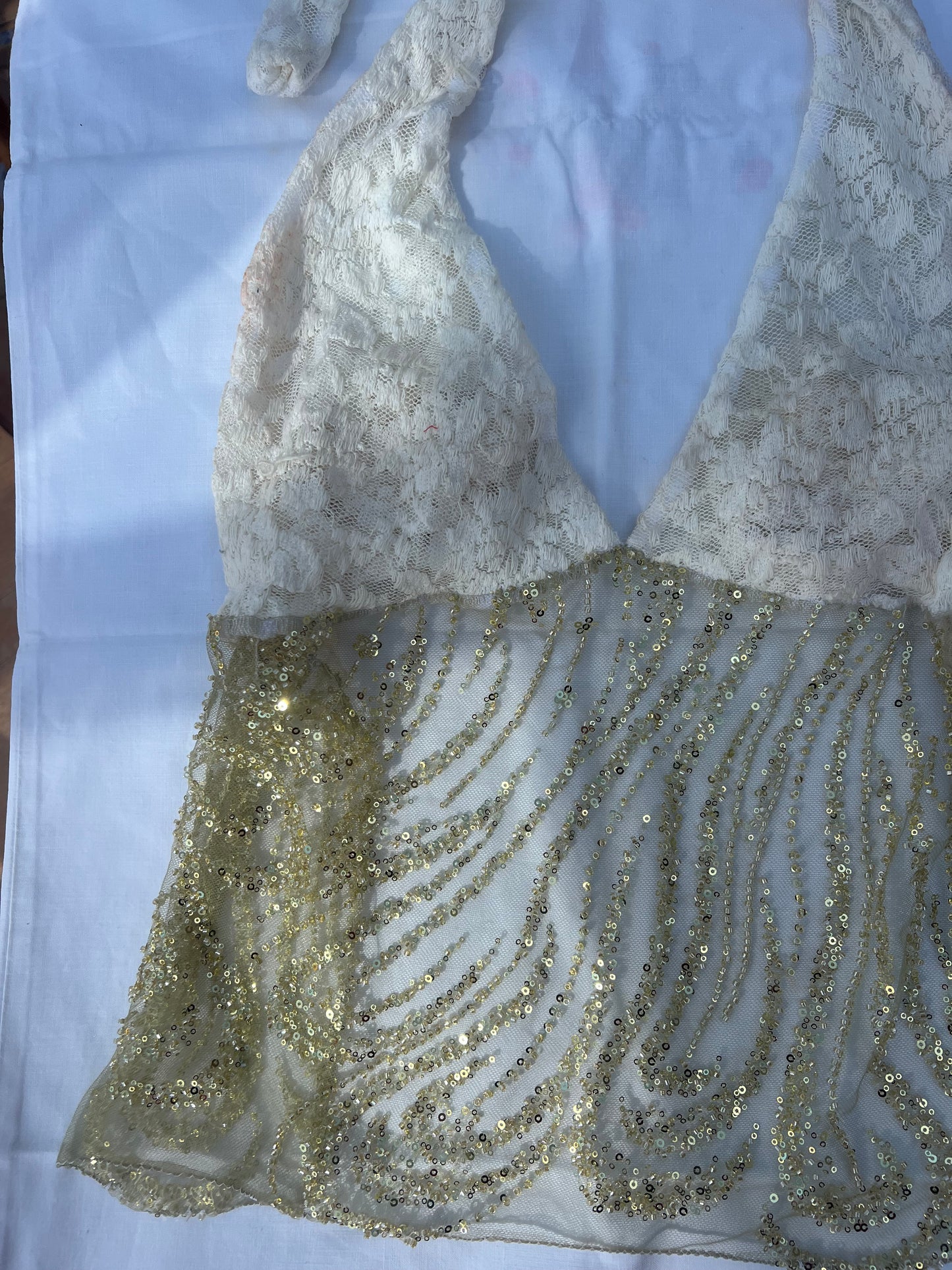 Kiwi Twist - Halter Neck