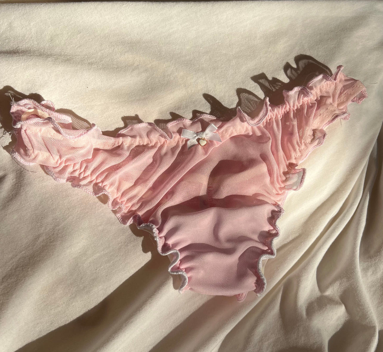 Pack of 3 Ruffle Thongs