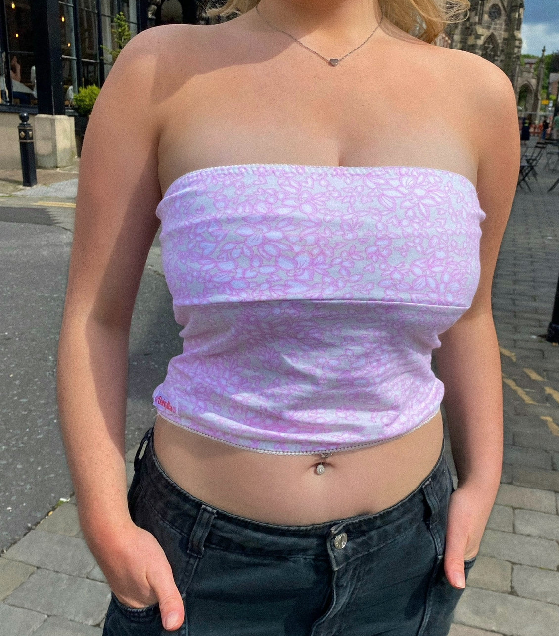Raspberry Swirl - Ava Top - Sample Sale