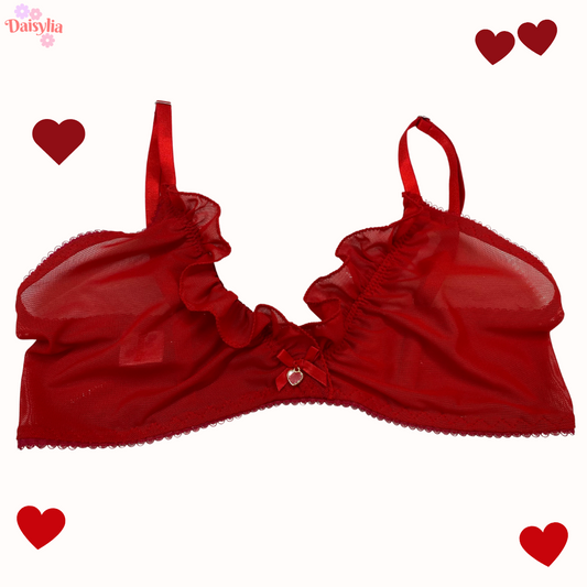 The Red-  Bralette