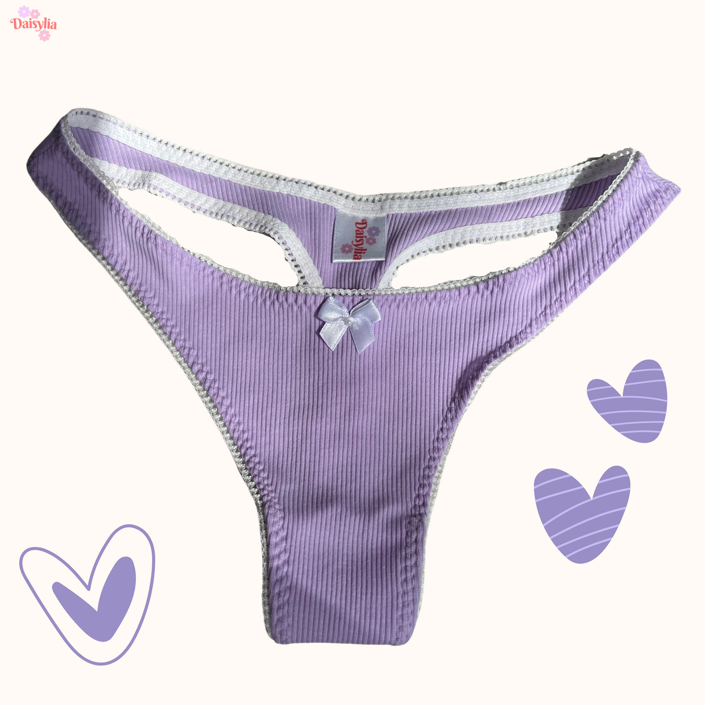 Lilac Rib-  Ivie Thong
