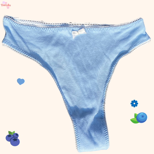 Ribbed Rosie Thong - Various Colours