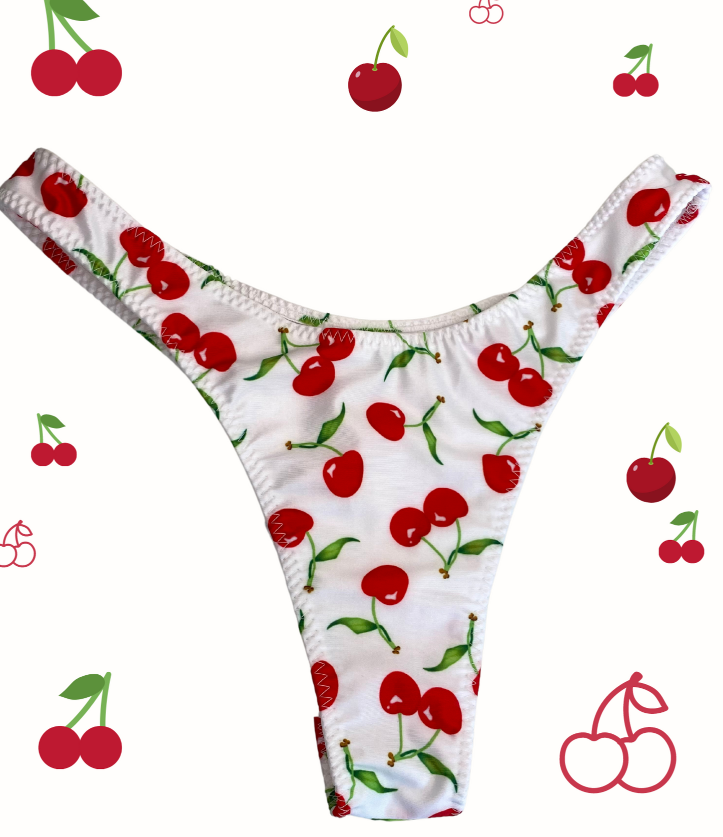 Cherries - Bikini Bottoms - Sample Sale