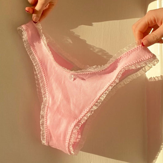 Pink Frill - Gracie Knickers