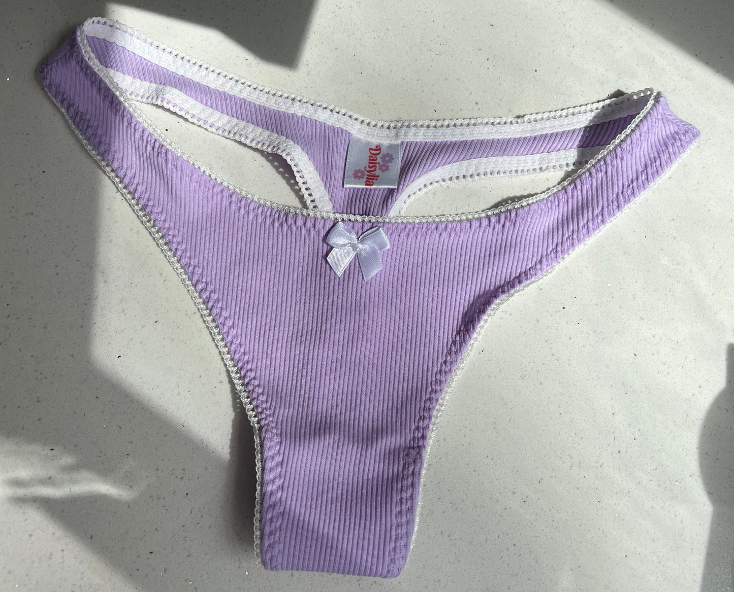 Lilac Rib-  Ivie Thong