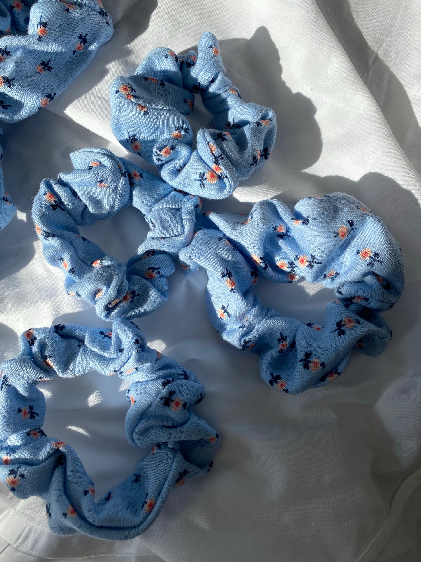 Forget Me Not - Scrunchie