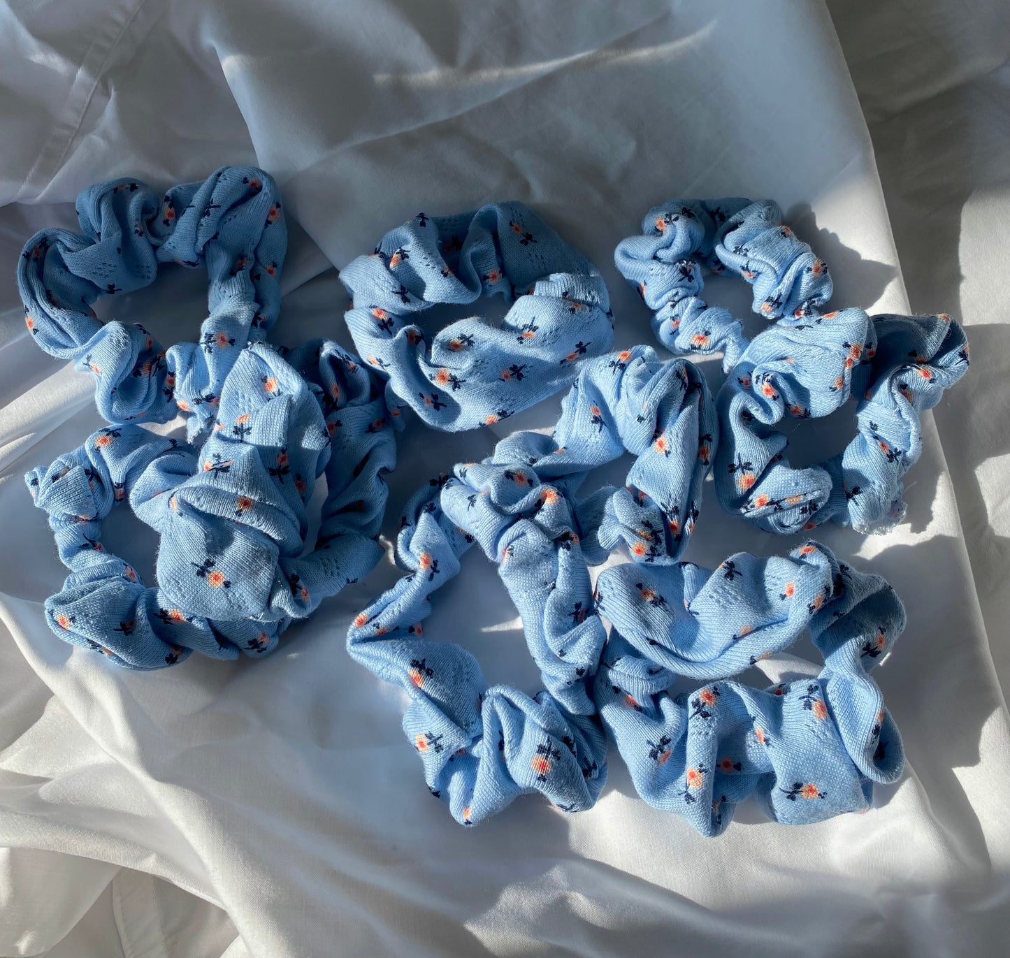 Forget Me Not - Scrunchie