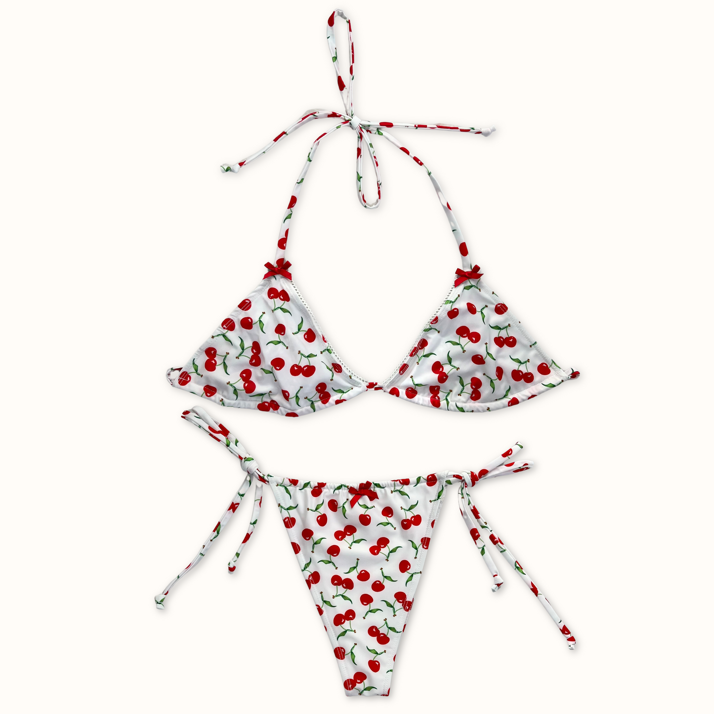 The Cherries Bikini - Top and Bottoms