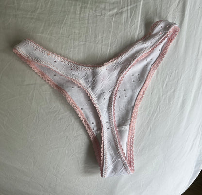 White Eyelet - Ivie Thong