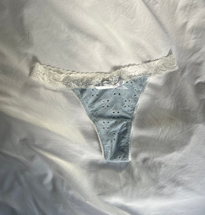 Blue Broderie - Elsie Thong