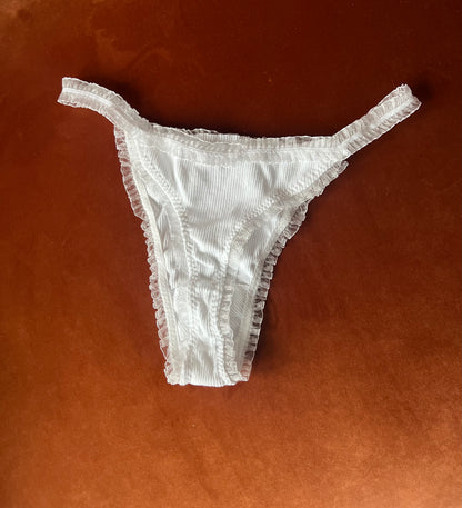 White Rib - Lillie Knicker - Sample Sale