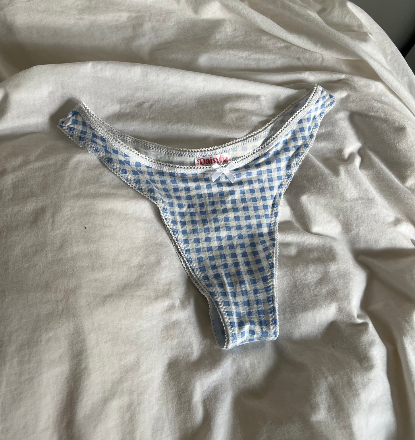 Blue Gingham - Gracie Knicker