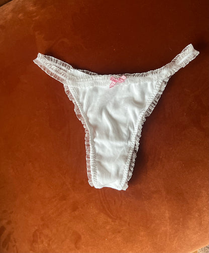White Rib - Lillie Knicker - Sample Sale