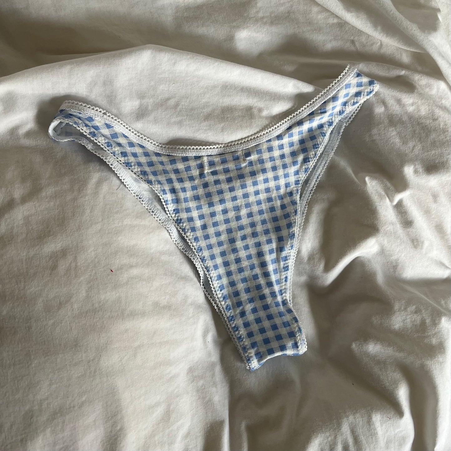 Blue Gingham - Gracie Knicker