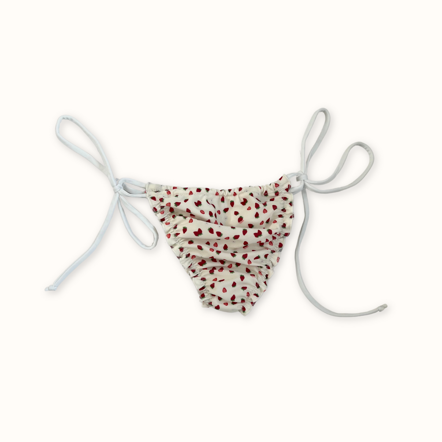 Strawberry Ruffle - Bikini Bottoms