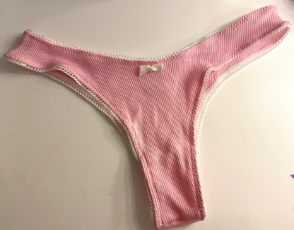 Pink Rib - Gracie Knicker