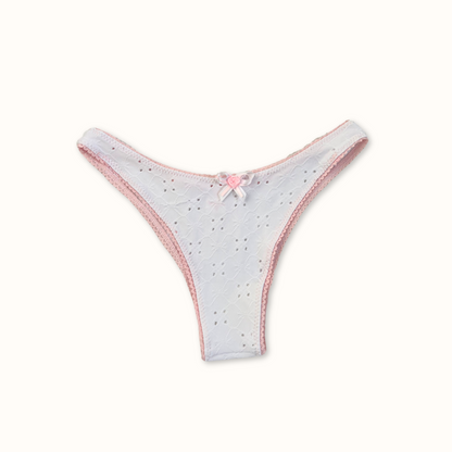 White Eyelet - Gracie Knicker