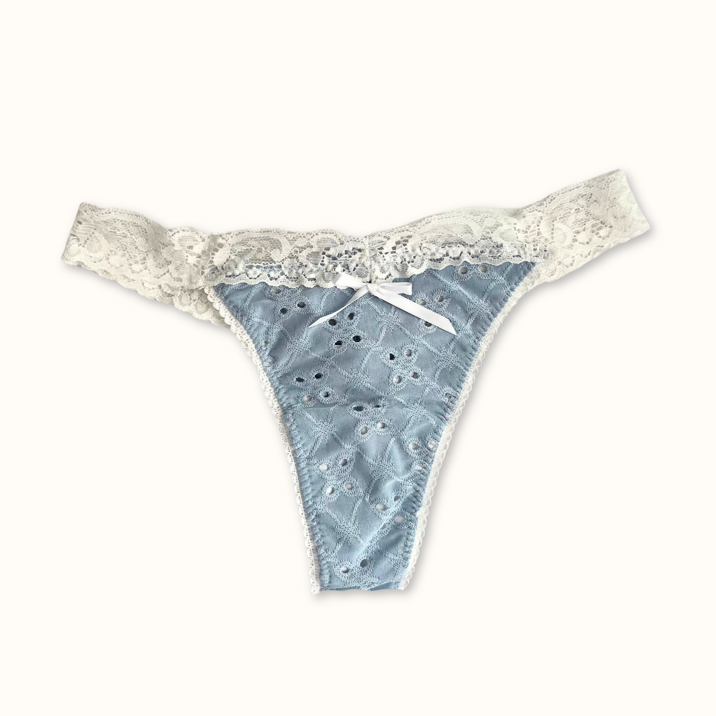 Blue Broderie - Elsie Thong