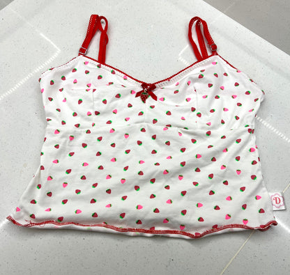 Strawberry Picnic - Bella Top - Sample Sale