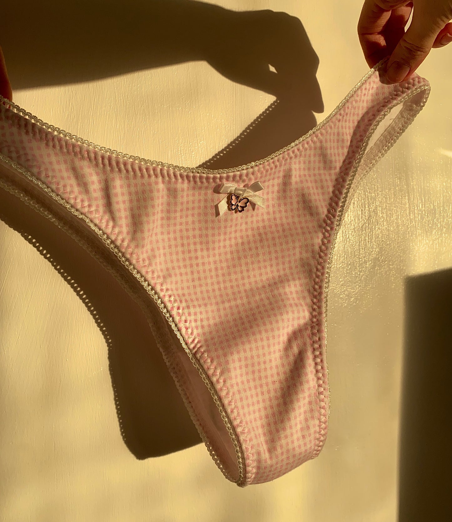 Pink Gingham - Gracie Knicker